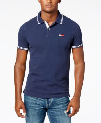 tommy hilfiger polo custom fit