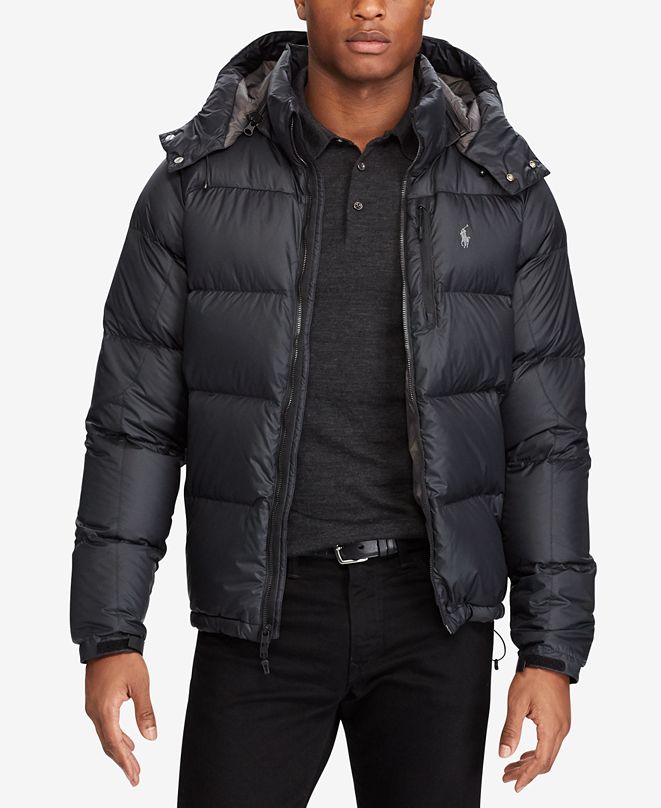 Polo Ralph Lauren Men's Big & Tall Quilted Ripstop Down Jacket ...
