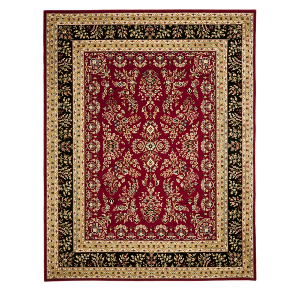 MANUFACTURERS CLOSEOUT Safavieh Rugs, Lyndhurst LNH331B Red/Black