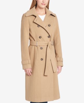 Tommy Hilfiger Wool-Blend Trench Coat 