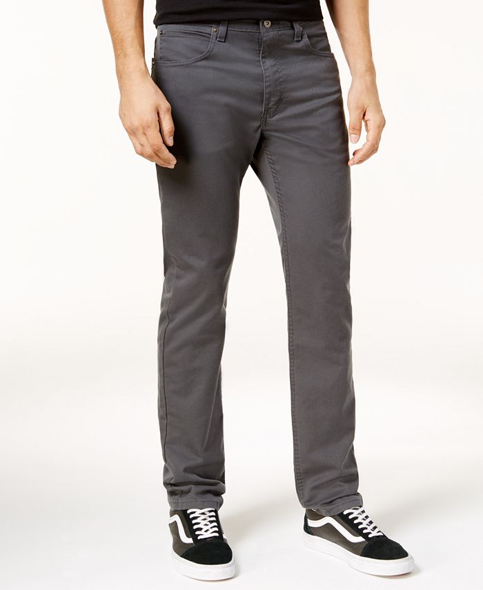 dickies men's slim skinny fit twill work pant