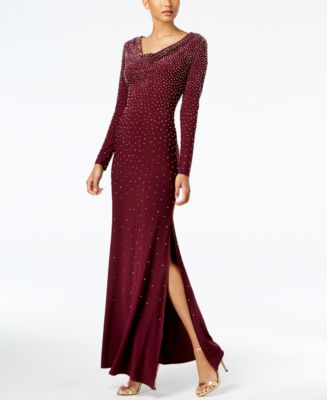 xscape sequin ball gown