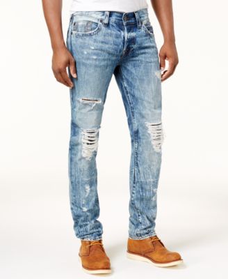 true religion black distressed jeans