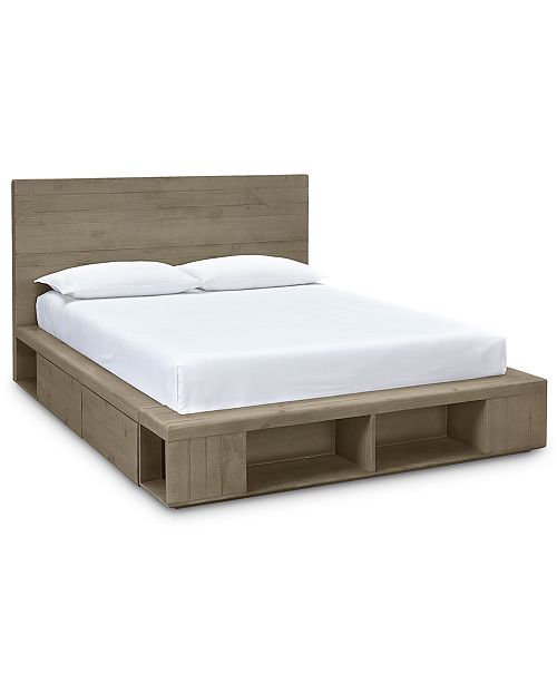 Furniture Brandon Storage King Platform Bed Created For Macy S Reviews Furniture Macy S