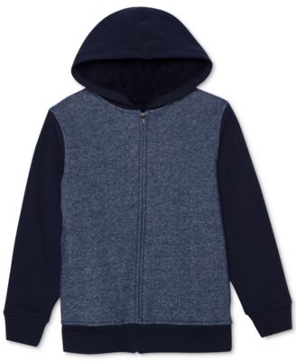 varsity sherpa hoodie