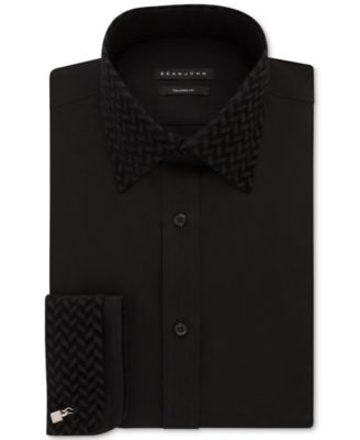 black velvet dress shirt