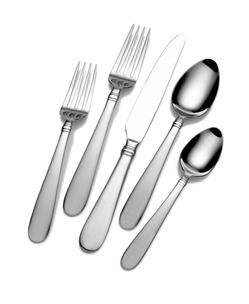 Pfaltzgraff Everyday Flatware, Satin Ariel 20 Piece Set   Flatware