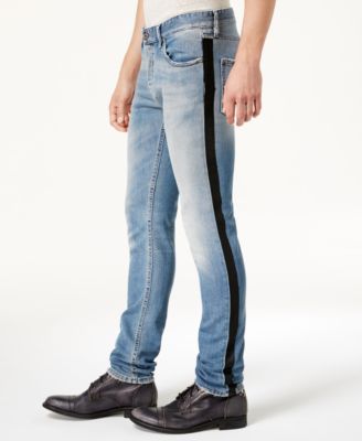 jeans with side stripe men