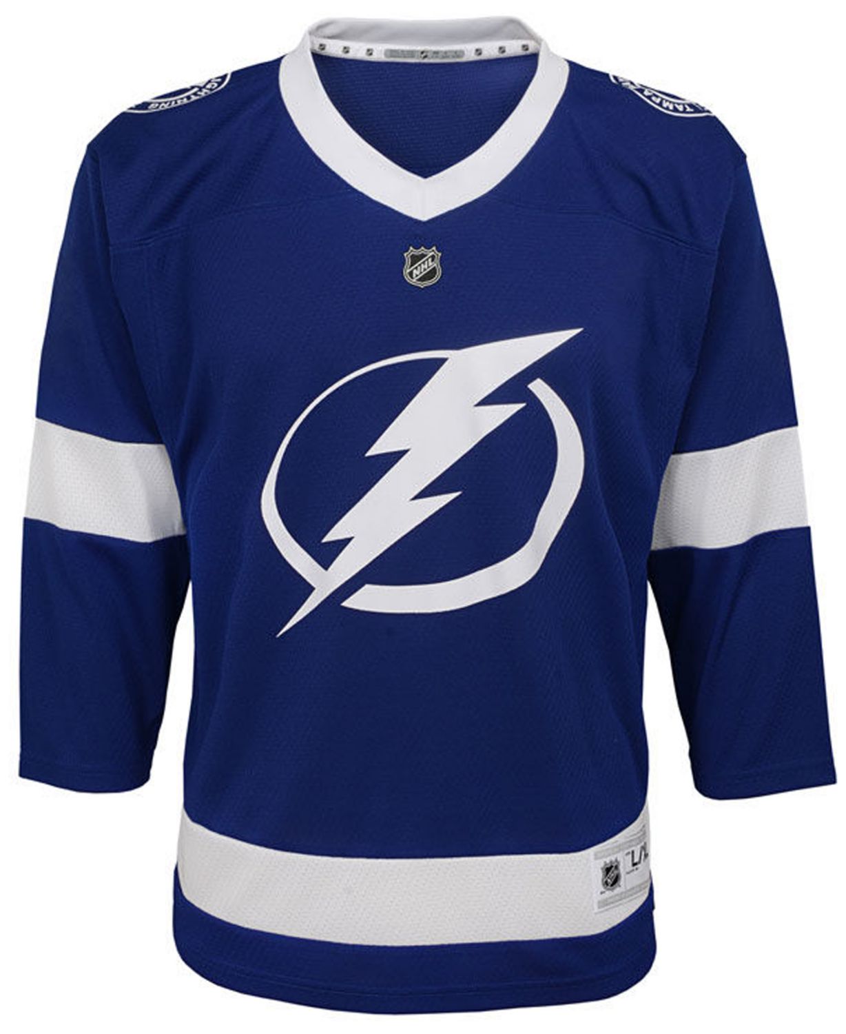 Authentic NHL Apparel Tampa Bay Lightning Blank Replica Jersey, Big Boys (8-20) & Reviews - Sports Fan Shop By Lids - Men - Macy's