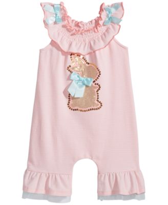baby easter romper