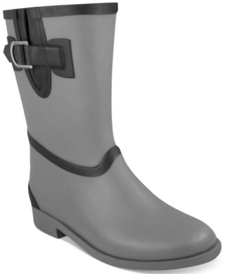 macys womens rain boots