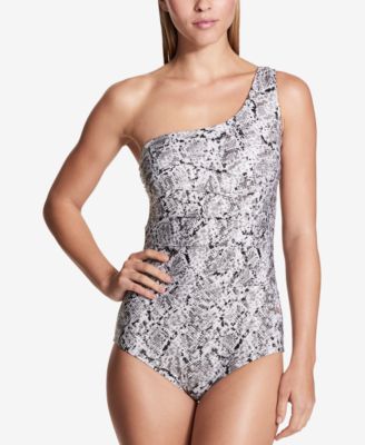 macy's calvin klein one piece bathing suit