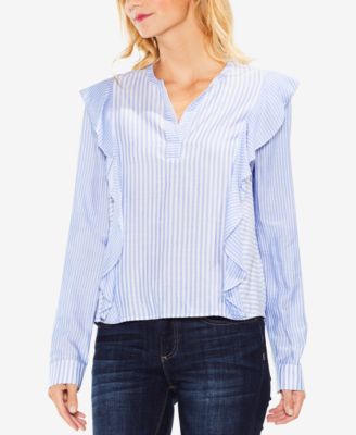 vince camuto ruffle blouse