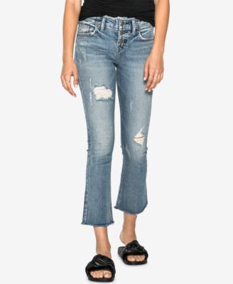 aiko silver jeans clearance