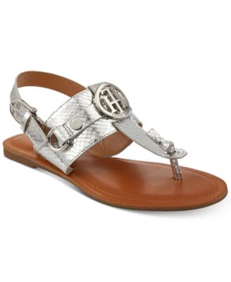 tommy hilfiger luvee flat sandals