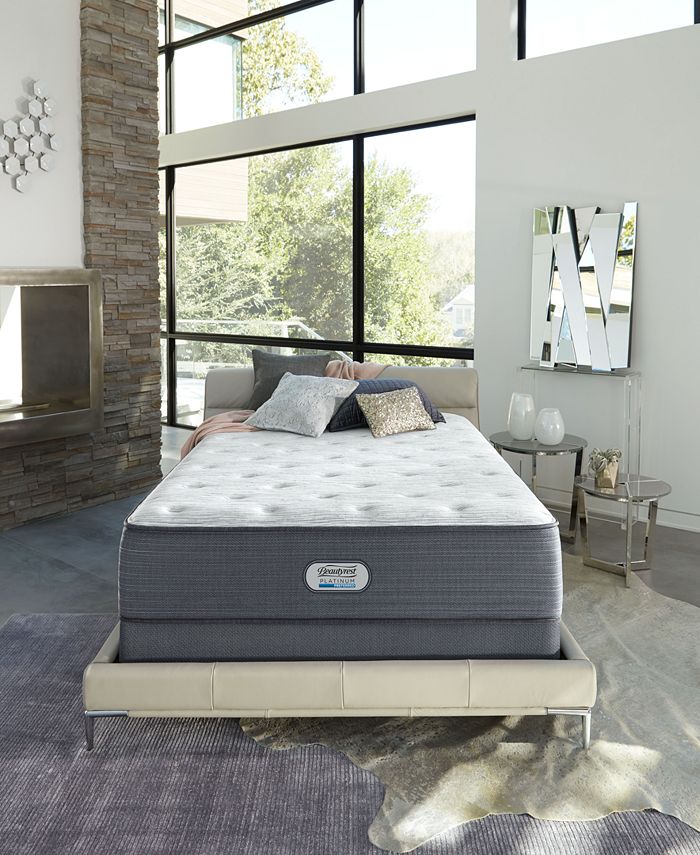 Beautyrest Platinum Preferred Chestnut Hill 14 Luxury Firm Mattress Set Queen Reviews Mattresses Macy S