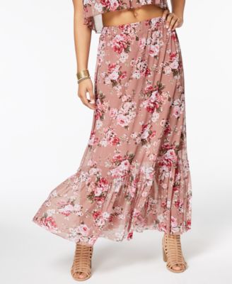 macys maxi skirts