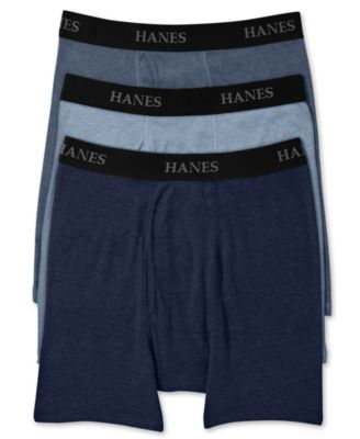 hanes polyester boxer briefs