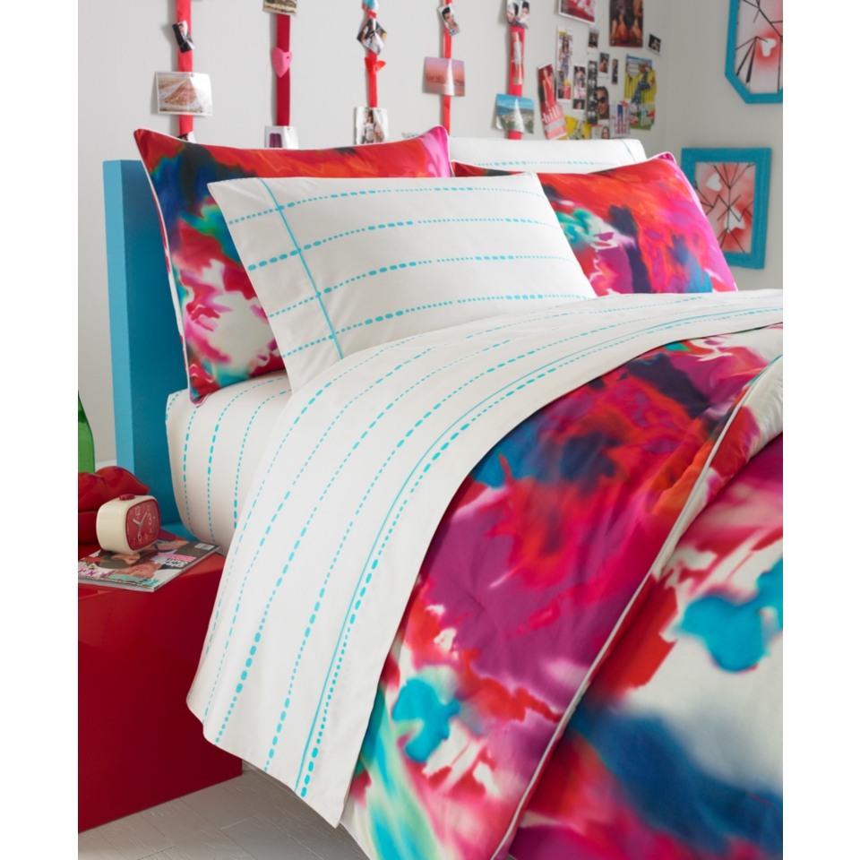 Teen Vogue Poppy Art Comforter Set   Bed in a Bag   Bed & Bath 