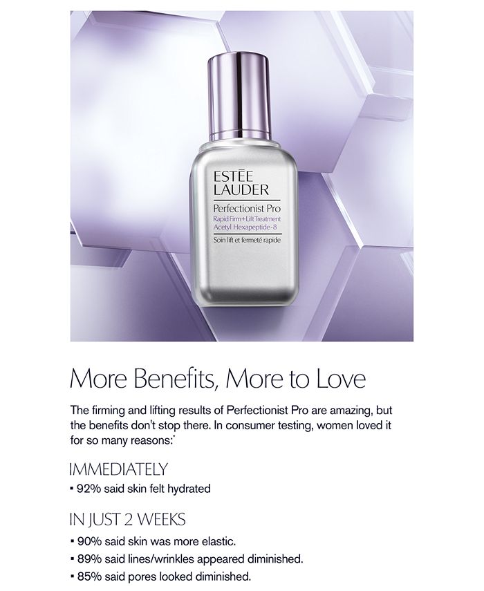 Estee Lauder Perfectionist Pro Rapid Firm Lift Treatment 1 Oz Reviews Skin Care Beauty Macy S