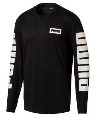 Puma Men's Rebel Long-Sleeve T-Shirt 