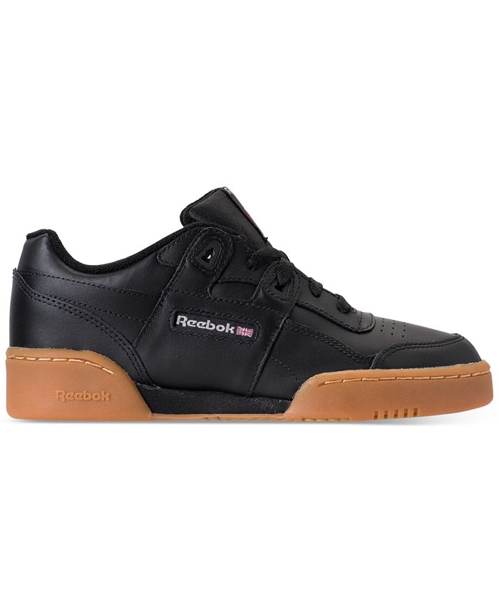 Reebok Big Boys' Classics Workout Plus Casual Sneakers from Finish Line ...