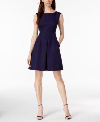 anne klein fit and flare dress