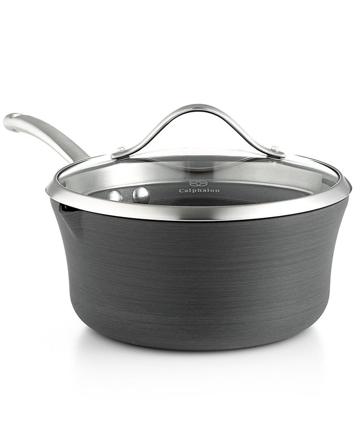 Calphalon CLOSEOUT! Contemporary Nonstick 3.5 Qt. Pour and Strain