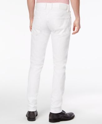 guess white jeans mens