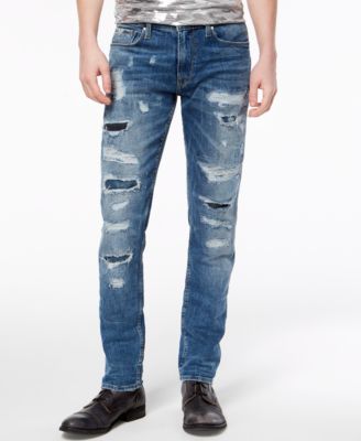 Slim Tapered Fit Stretch Jeans 