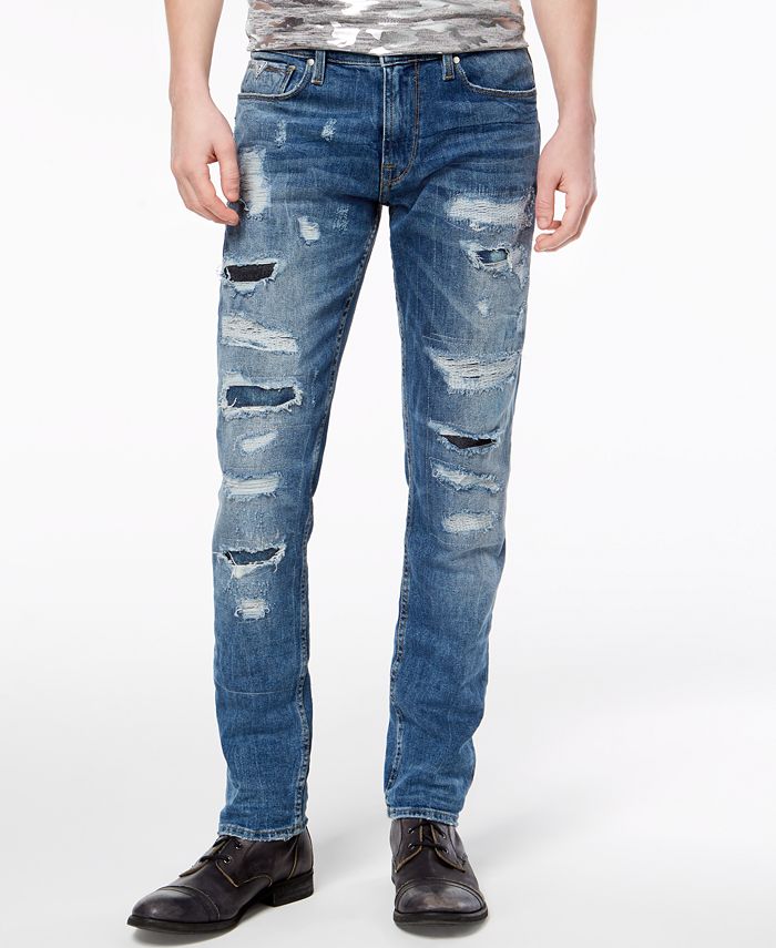 men's slim tapered jeans