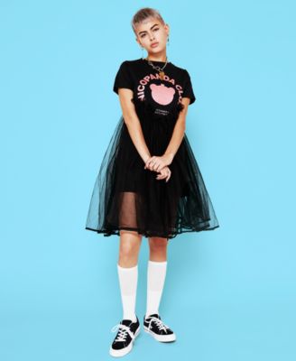 tulle t shirt dress