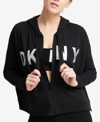 dkny zip hoodie