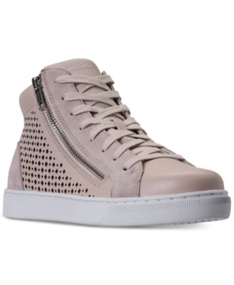 womens leather high top shoes