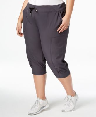 plus size cuffed joggers