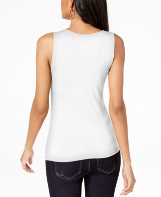 macy's inc sleeveless tops