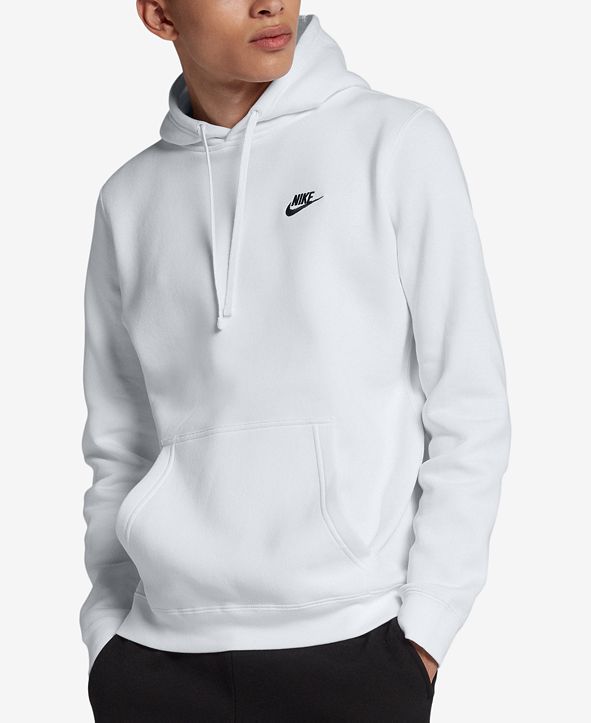 Nike Men's Pullover Fleece Hoodie & Reviews - Hoodies & Sweatshirts ...