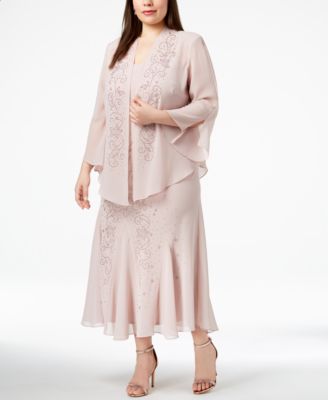 rm richards plus size jacket dress