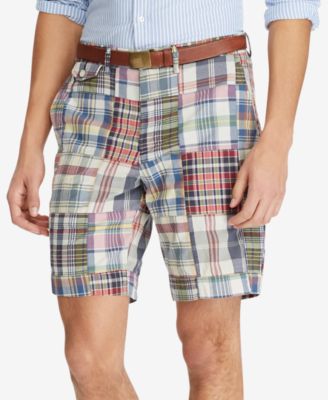 polo patchwork shorts