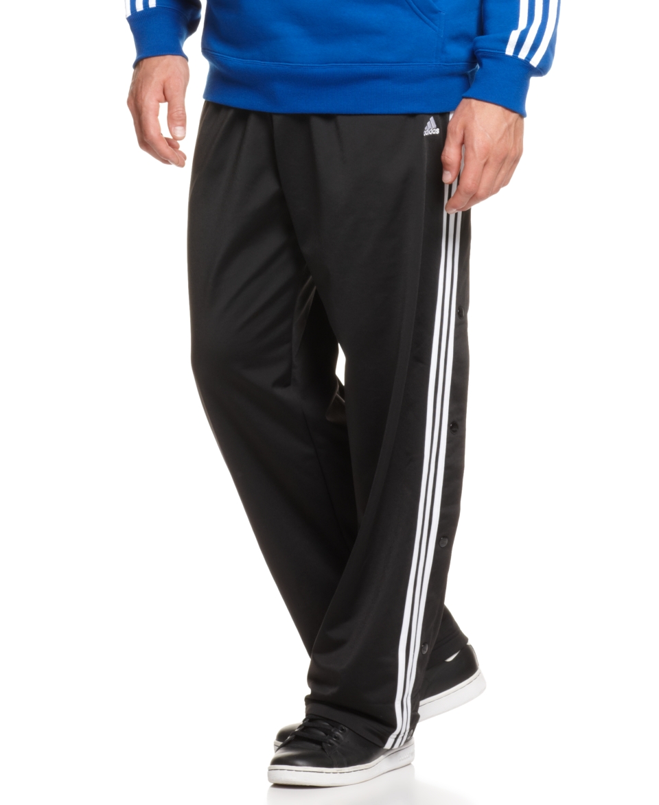 adidas Pants, 100G Tear Away Snap Pants   Mens Activewear