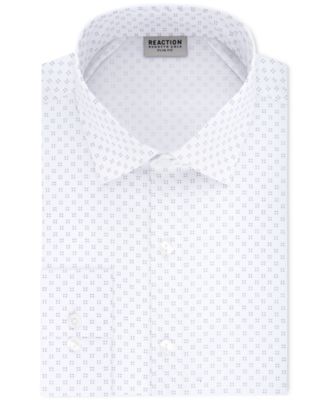 kenneth cole reaction white dress shirt