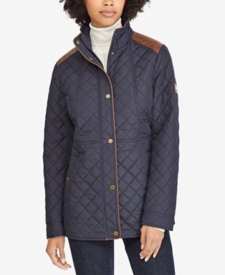 polo quilted coat