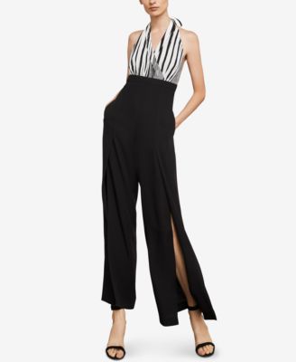 bcbg halter jumpsuit