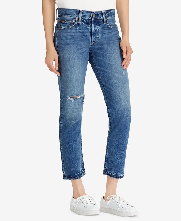 Polo Ralph Lauren Avery Boyfriend Jeans & Reviews - Women - Macy's