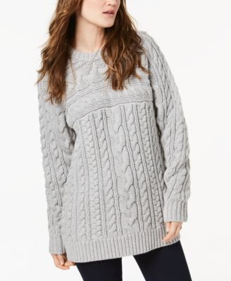 mk cable knit sweater