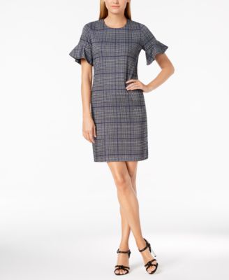 calvin klein checkered dress