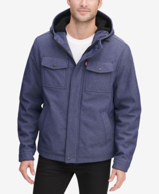 mens sherpa jacket with hood