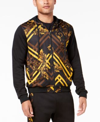 versace jeans hoodie men's