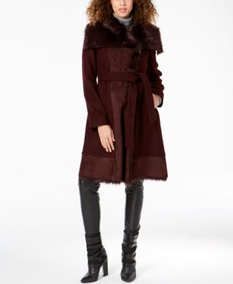 vince camuto wrap coat