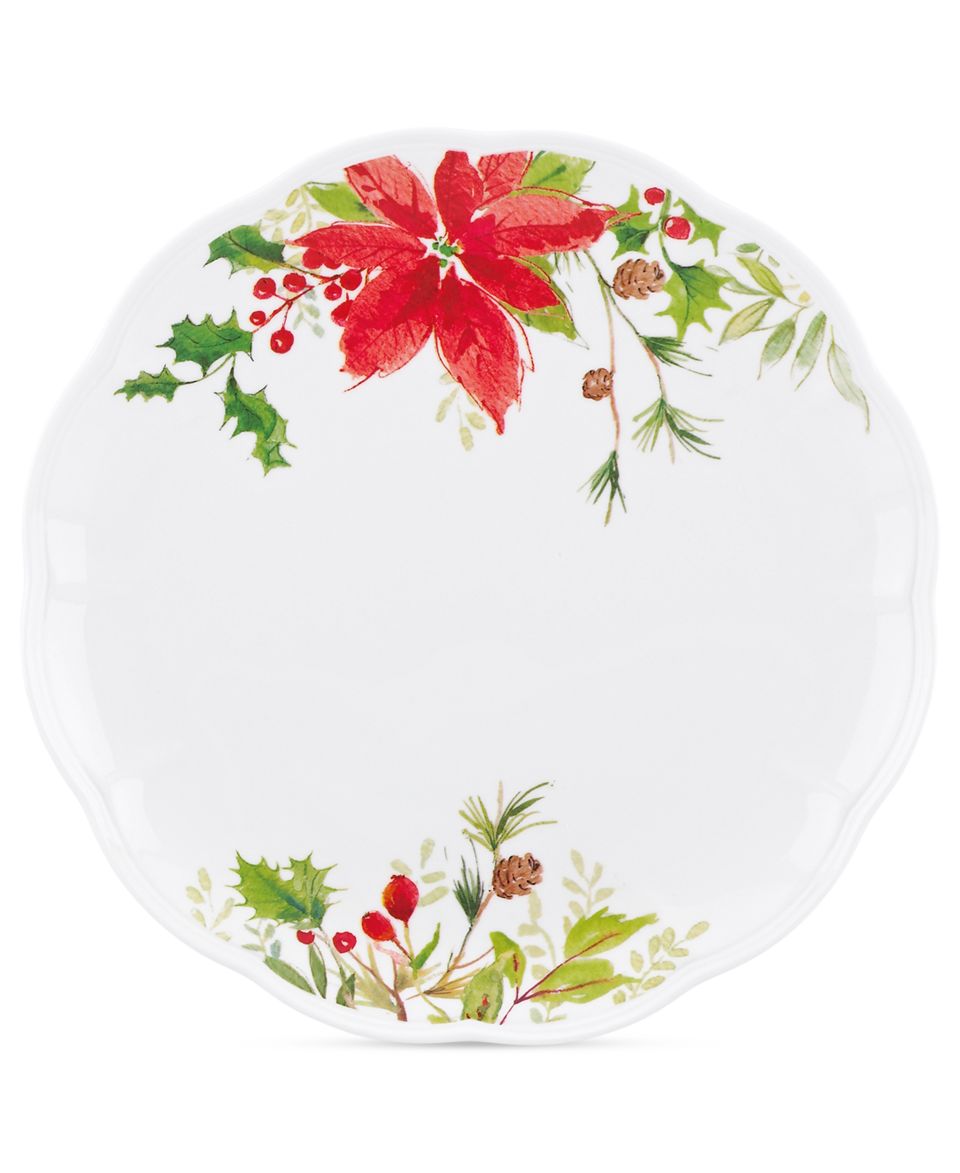 Lenox Dinnerware, Winter Meadow Paperwhites Dinner Plate